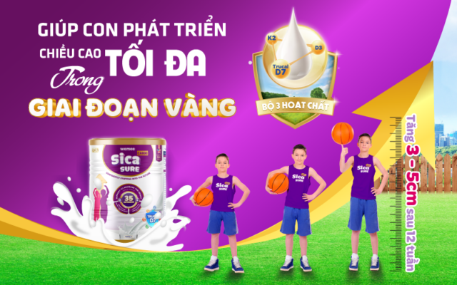 Tầm quan trọng của việc bổ sung canxi đối với sự phát triển chiều cao của trẻ